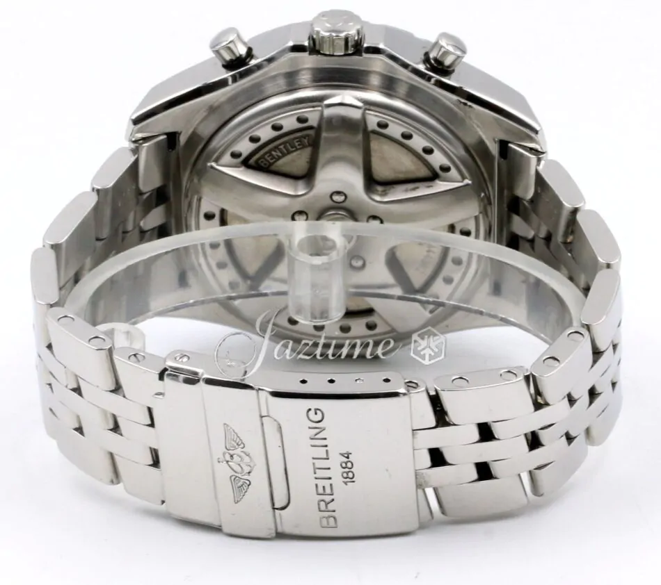 Breitling Bentley 6.75 A44362 Men's 48mm White Index Chronograph