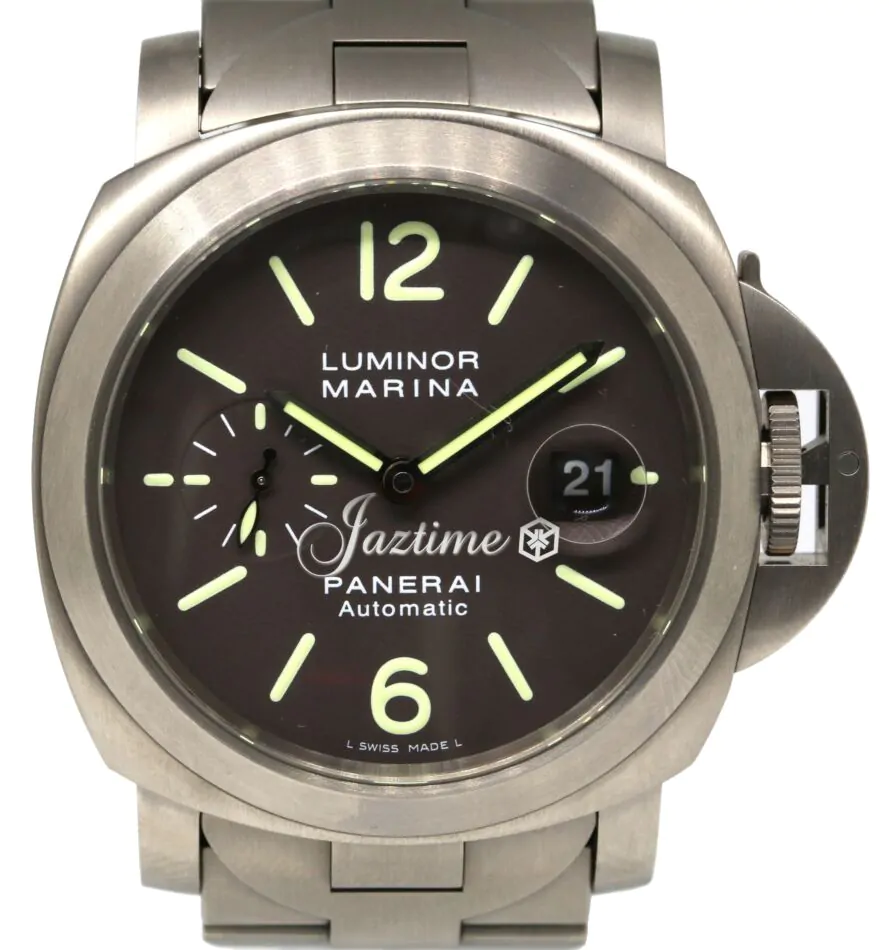 Panerai PAM 279 Luminor Marina Titanium Brown 44mm Automatic BOX