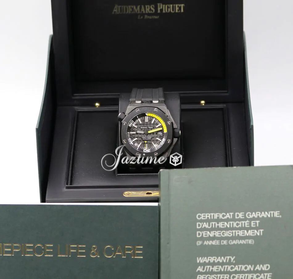 Audemars Piguet Offshore Diver 42mm Carbon Black Dial 15706AU.OO
