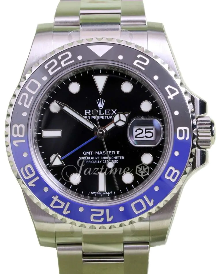 Rolex GMT-Master II 116710BLNR Blue Ceramic Batman Stainless Steel