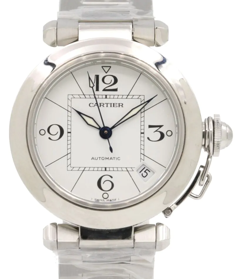Cartier W31074M7 Pasha C De Cartier 35mm Stainless Steel BRAND NEW