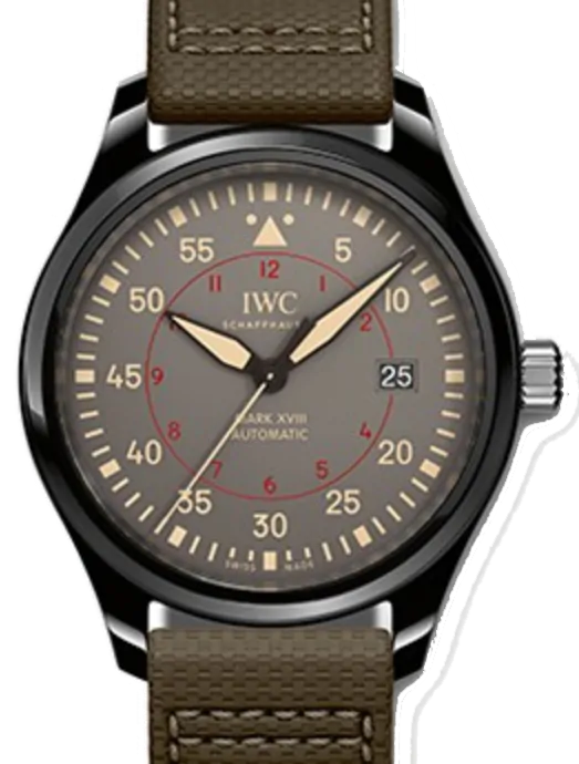 IWC IWC SCHAFFHAUSEN IW324702 パイロットウォッチ マークXVIII トップガン ミラマー デイト 自動巻き メンズ 極美品 保証書付き_826678 iw324702.webp
