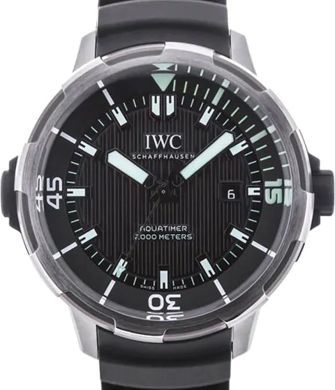 IWC SCHAFFHAUSEN Aqua timer 2000 IW358002 black Dial Automatic Men\'s_823484 IWC SCHAFFHAUSEN Aqua timer 2000 IW358002 black Dial  main image 2