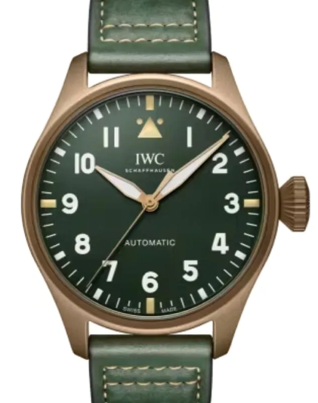 IWC Big Pilot's Watch 43 Spitfire Bronze Green Dial IW329702