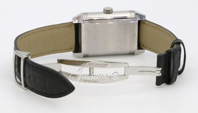 Jaeger LeCoultre Reverso Grande Stainless Steel Silver Arabic Dial