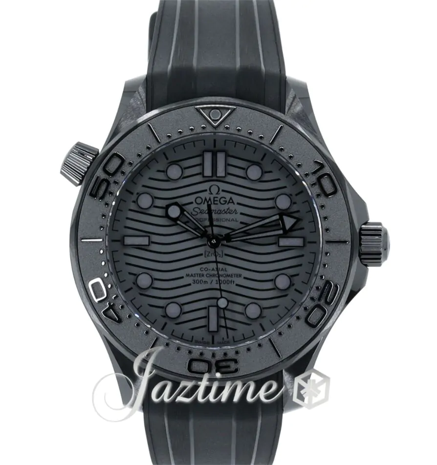 OMEGA Seamaster ブラック Omega Seamaster Diver 300M Co?Axial Master Chronometer 43.5mm