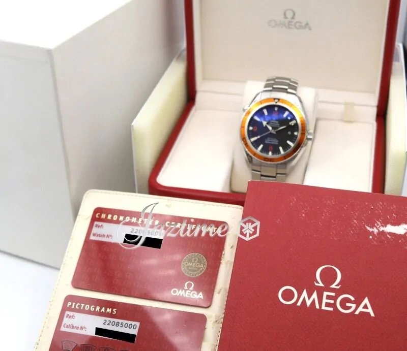 Omega Seamaster Planet Ocean 600M 2208.50.00 Co-Axial 45.5mm