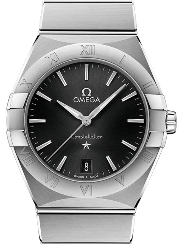 Omega Constellation Quartz 36mm Stainless Steel Black Dial 131.10