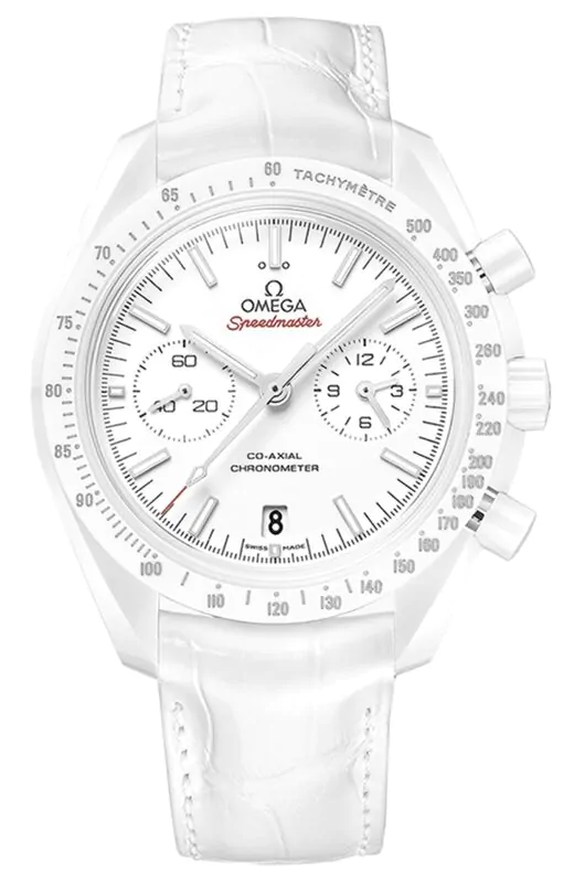 Omega Speedmaster Dark Side Of The Moon Chronograph Ceramic White