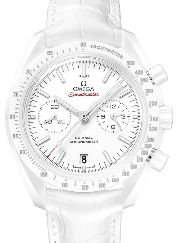 Omega Speedmaster Dark Side Of The Moon Chronograph Ceramic White