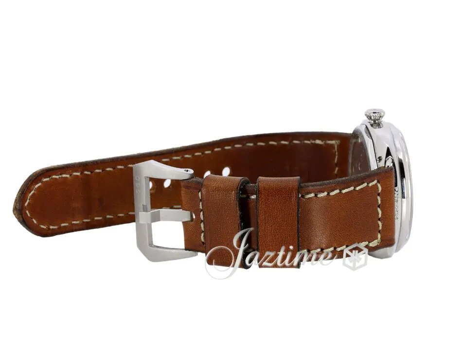 Panerai Radiomir California Steel 47mm Black Dial Leather Strap