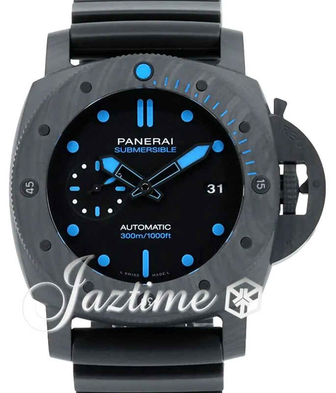 Panerai Submersible Carbotech 47mm Black Dial PAM01616 - BRAND NEW