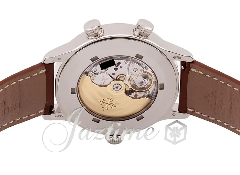 Patek Philippe Complications Calatrava Pilot Travel Time White