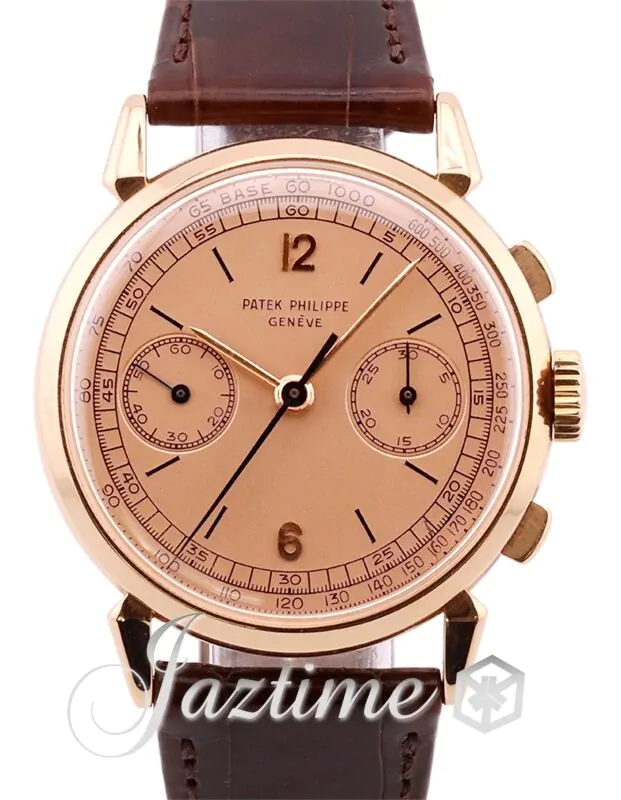Patek Philippe Calatrava Rose Gold 36mm Opaline Salmon Dial 1579
