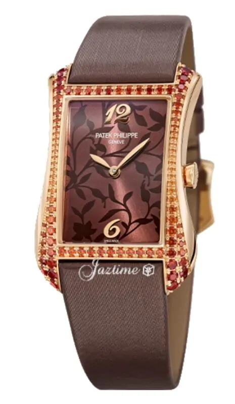 Patek Philippe Gondolo Serata Ladies White Gold Gem Set Bezel
