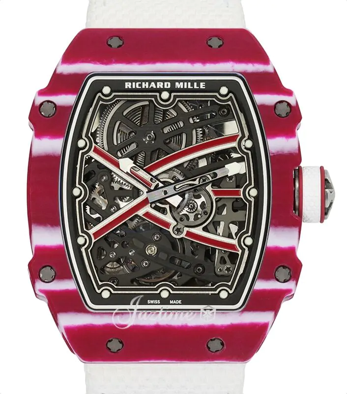 Richard Mille Automatic Winding Extra Flat Mutaz Barshim Carbon