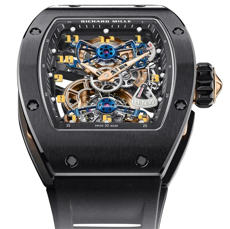 Richard Mille Manual Winding Tourbillon TZP Black Ceramic RM 17-02