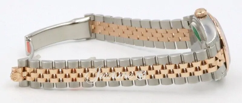 Rolex Datejust 28 279171 Sundust Diamond Roman 9 o' Clock Fluted
