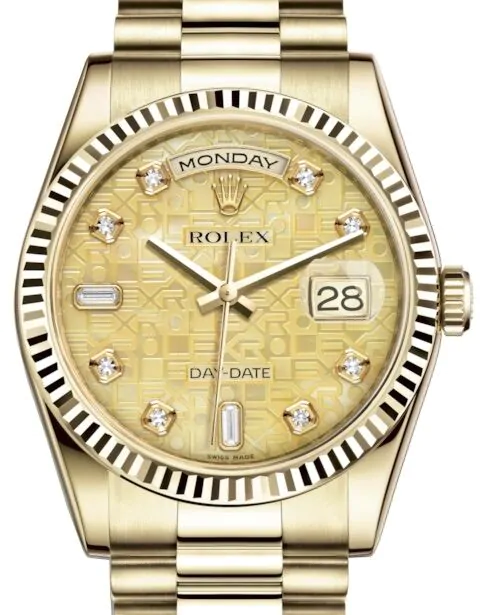 コレクション Queen's Diamond Jubilee rolex-day-date-36-yellow-gold-