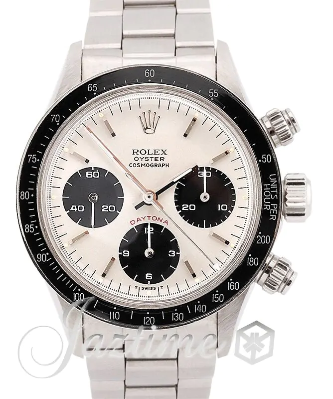 Rolex Cosmograph Daytona Vintage Steel 37mm Silver Dial 6263 - PRE