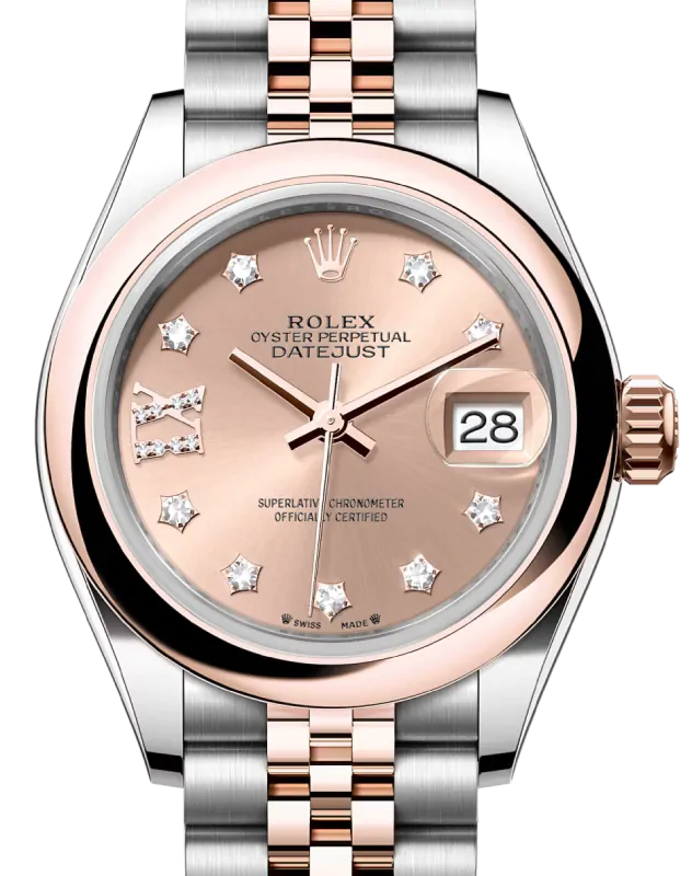 ♥ローズ♡ rolex-lady-datejust-28-rose-