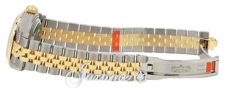 Rolex Datejust 28 279173 Champagne Index Fluted Bezel Yellow Gold
