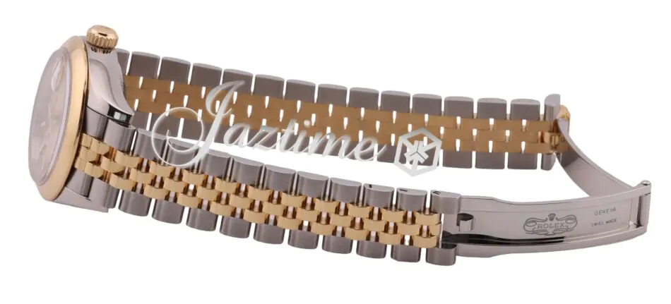 Rolex Datejust 28 279163 Champagne Index Domed Bezel Yellow Gold