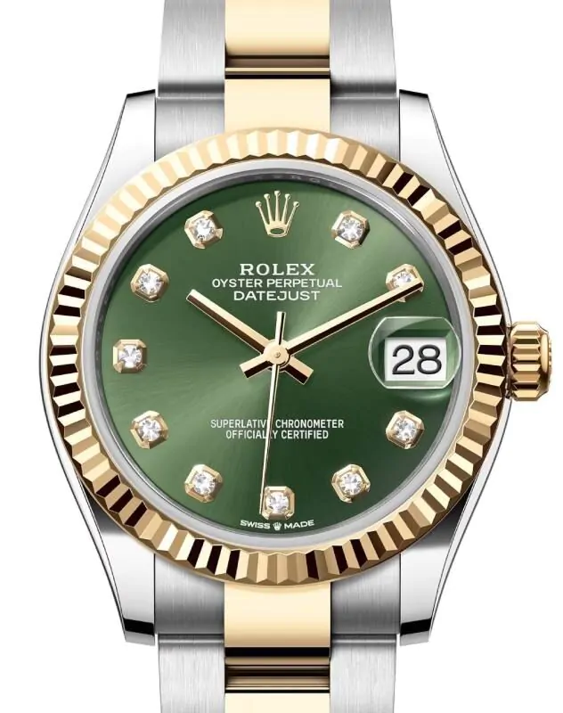 米カーキ rolex-lady-datejust-31-yellow-