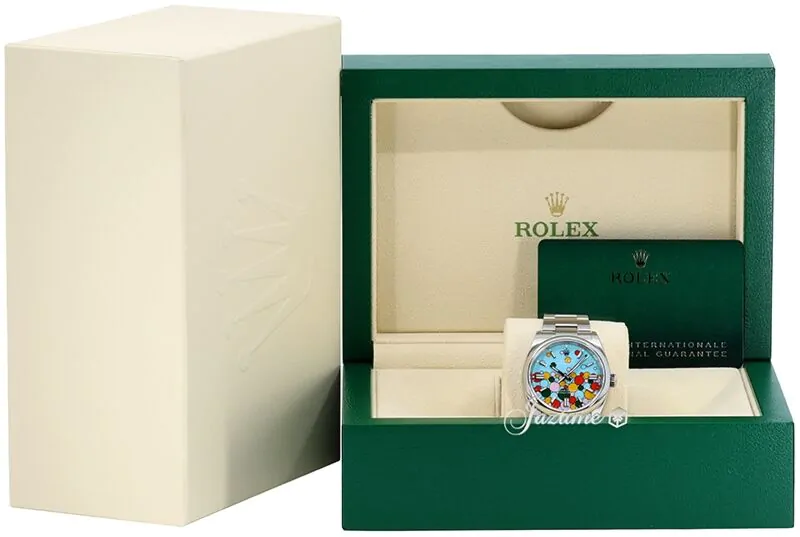 Rolex Oyster Perpetual 36 Turquoise 