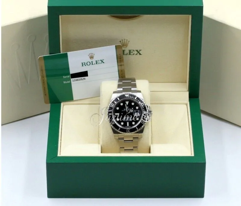 Rolex Submariner 116610LN Men's 40mm Ceramic Date Stainless Steel