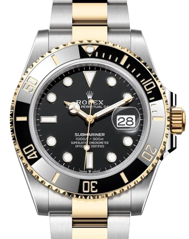 Rolex Submariner Date Yellow Gold/Steel Black 41mm Dial & Ceramic
