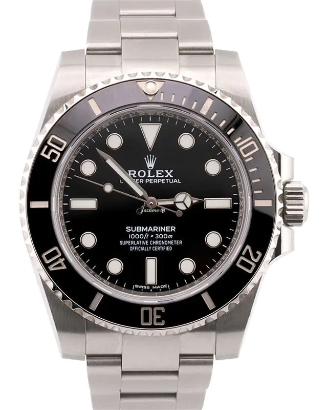 Rolex Submariner Ceramic 114060 Mens No Date 40mm Stainless Steel