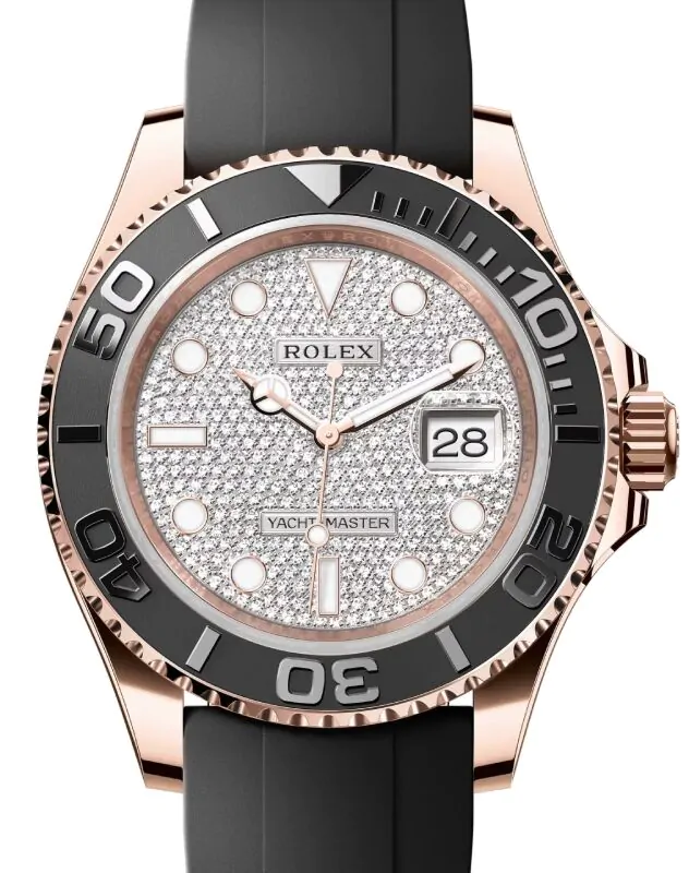Woman’s rose gold & gray silicone watch brand new Women main image 2
