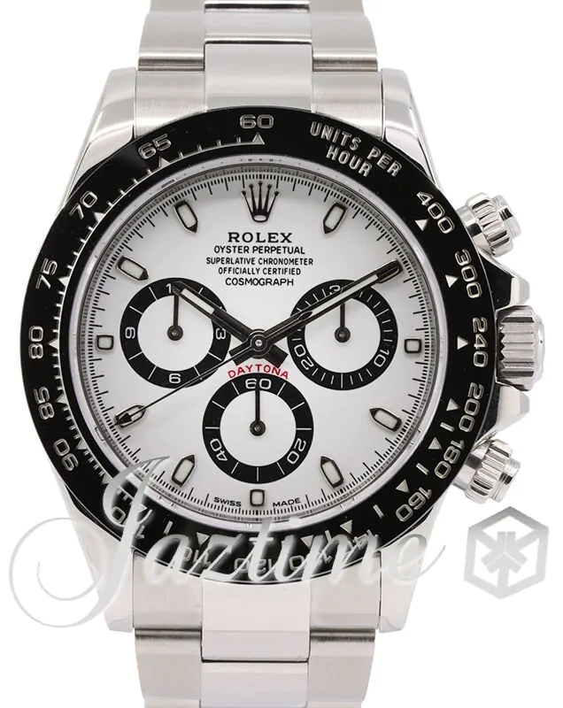 Rolex Daytona Stainless Steel White Dial Oyster Bracelet 116500LN