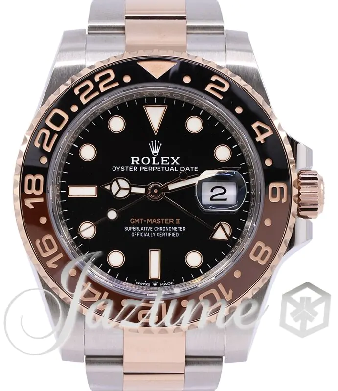 Rolex GMT-Master II 126711CHNR Black/Brown Bezel Rose Gold