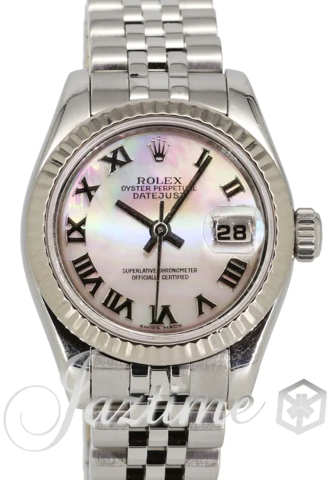 Rolex Lady-Datejust 26 179174-MOPRJ White Mother of Pearl  display picture 3