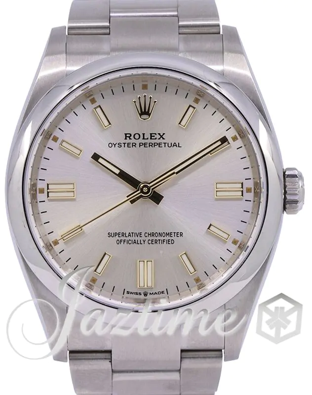 Rolex Oyster Perpetual 36 Stainless Steel Silver Index Dial  display picture 1