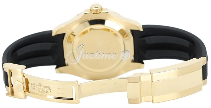 Rolex Yacht-Master 42 Yellow Gold Black Dial & Matte Black
