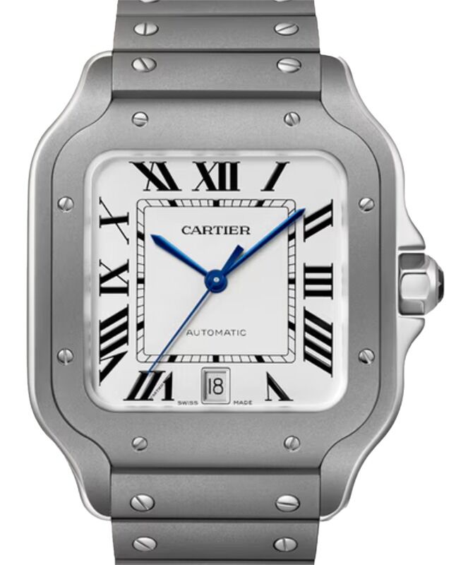 Cartier サントス ドゥ カルティエ フルチタン LM WSSA0089 Santos De Cartier Large Titanium WSSA0089
