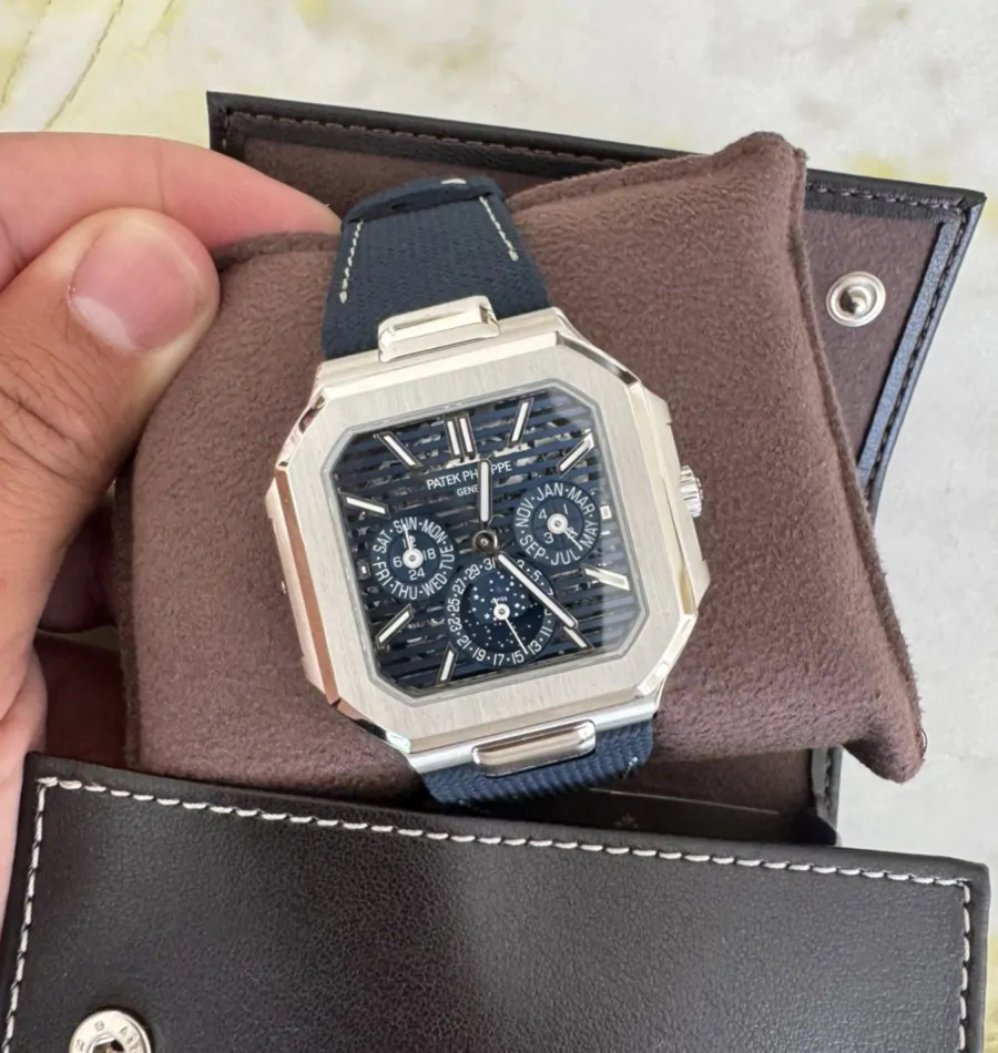 Patek Philippe Cubitus Perpetual Calendar Platinum 45mm Sunburst