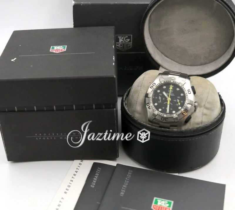 TAG Heuer Aquagraph CN211A.BA0353 Black Stainless Steel Automatic