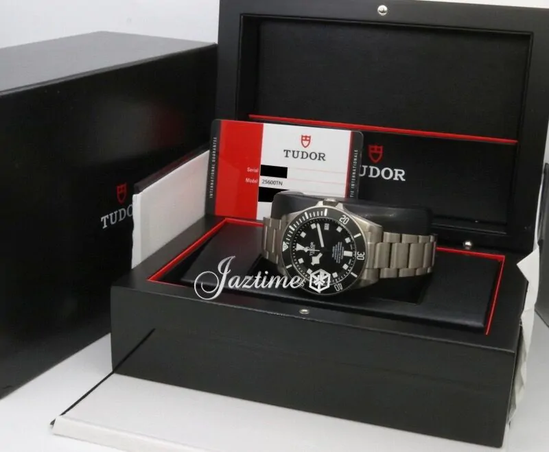 Tudor Pelagos 25600TN-95820T Black Index Titanium & Stainless