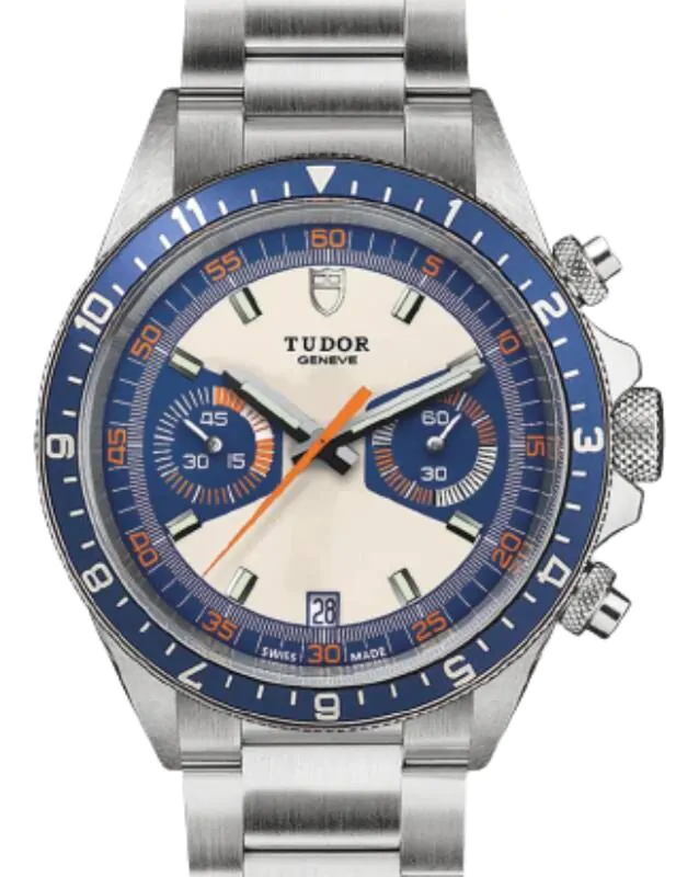 Tudor Sport Watches Heritage Chrono Blue Stainless Steel 42mm