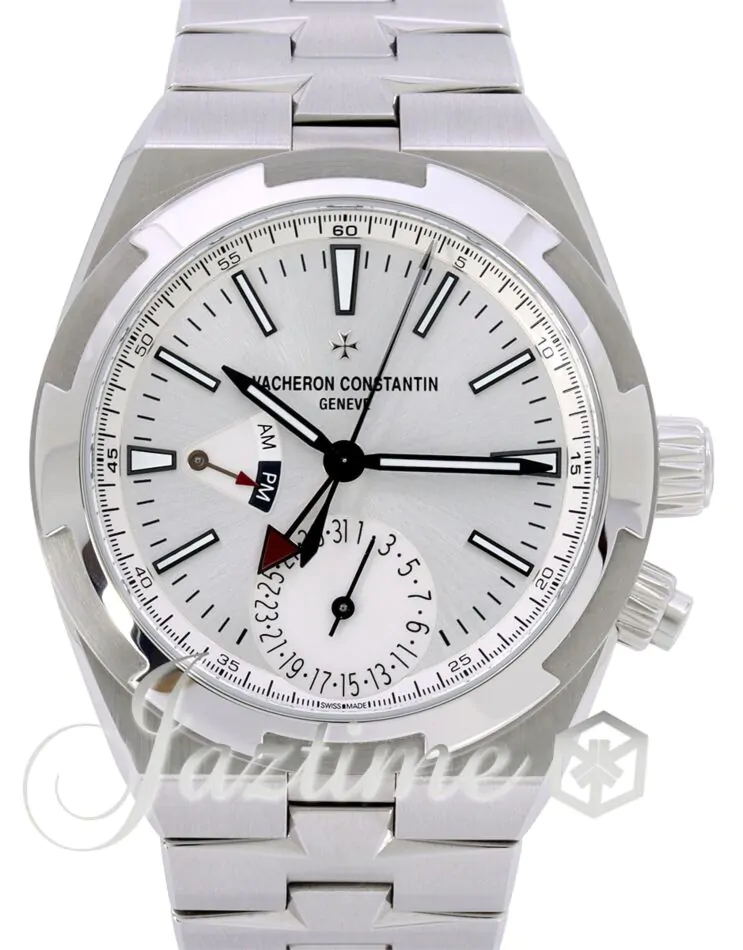 Vacheron Constantin Overseas Dual Time Steel Silver Dial 7920V