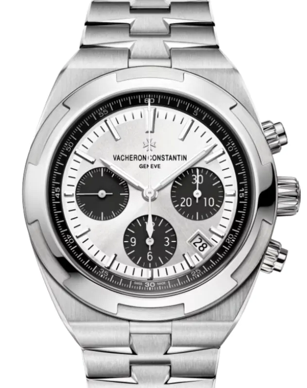 Vacheron Constantin Overseas Chronograph 42.5mm Steel Silver Dial