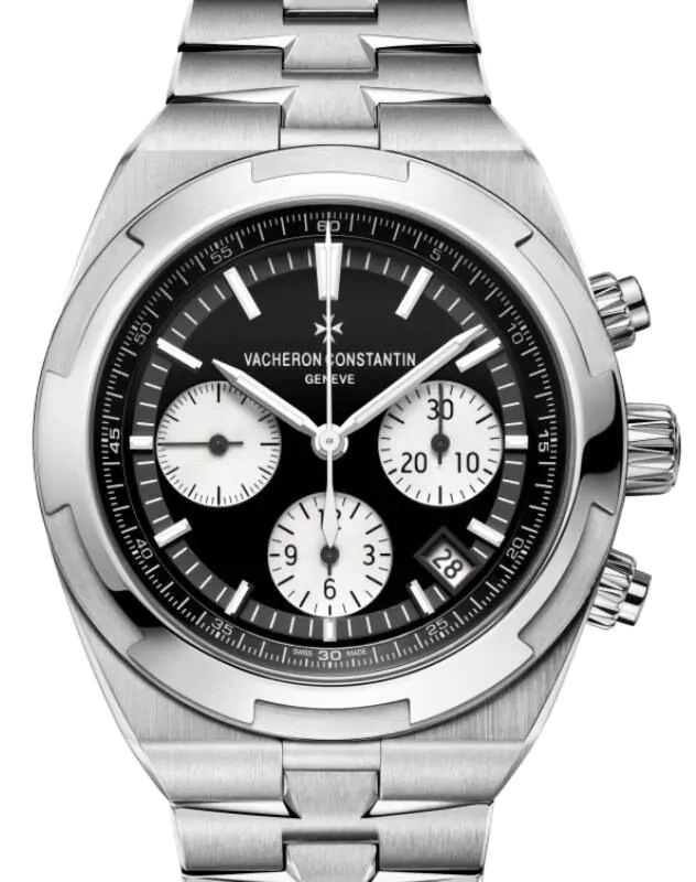 Vacheron Constantin Overseas Chronograph Steel 42.5mm Black Dial