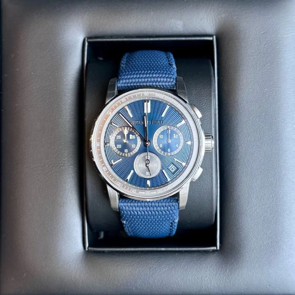 Audemars Piguet Code 11.59 Chronograph Stainless Steel 41mm Blue