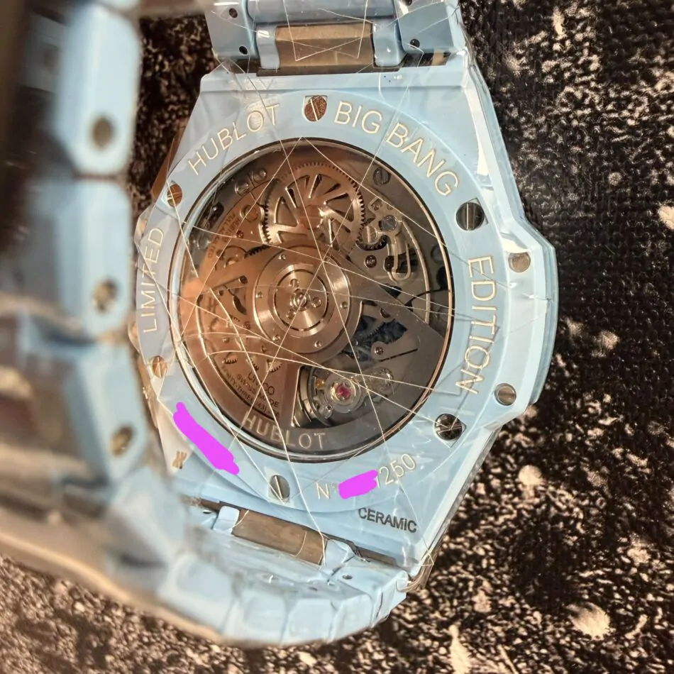 Hublot Big Bang Unico Integrated Sky Blue Ceramic 42mm 451.EX.5120