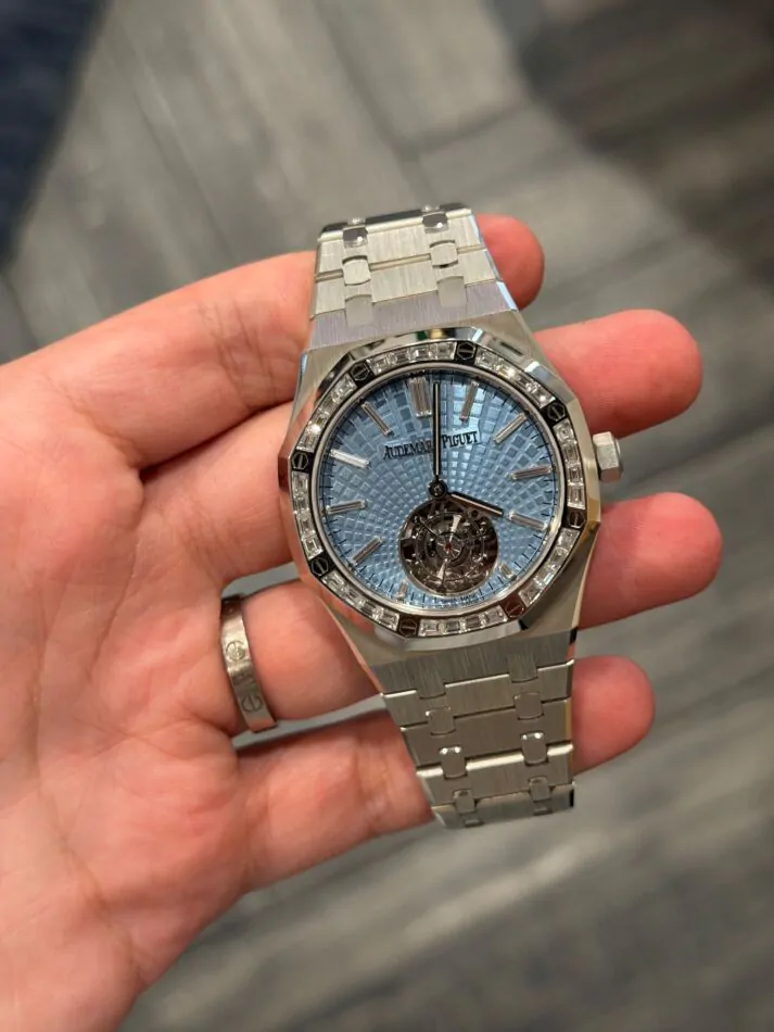 Audemars Piguet Royal Oak Flying Tourbillon Platinum 41mm Light