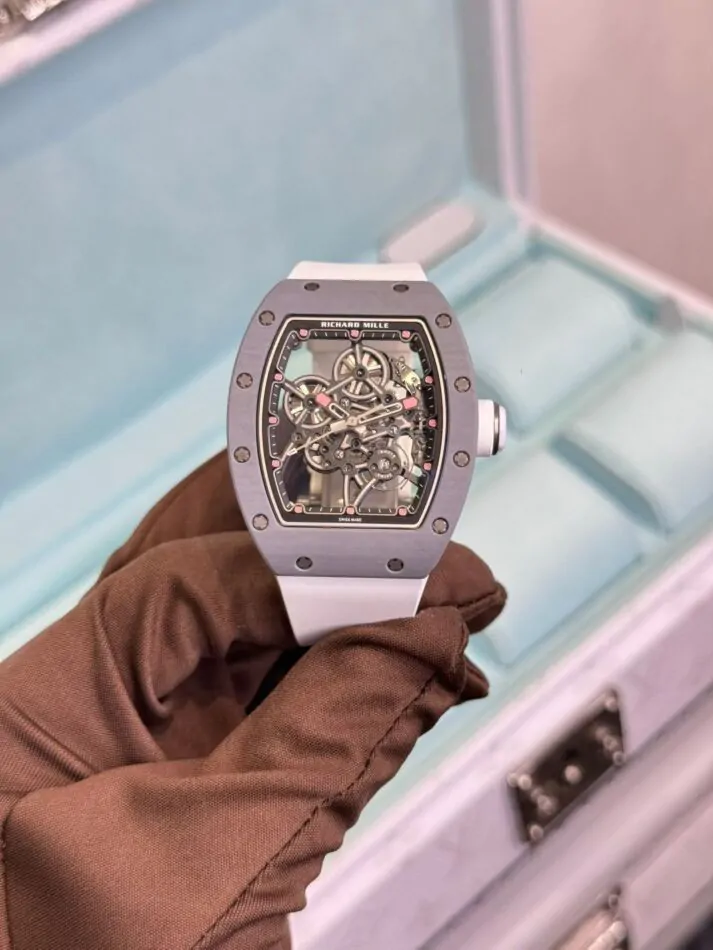 Richard Mille Manual Winding Grey Quartz TPT RM 55-01